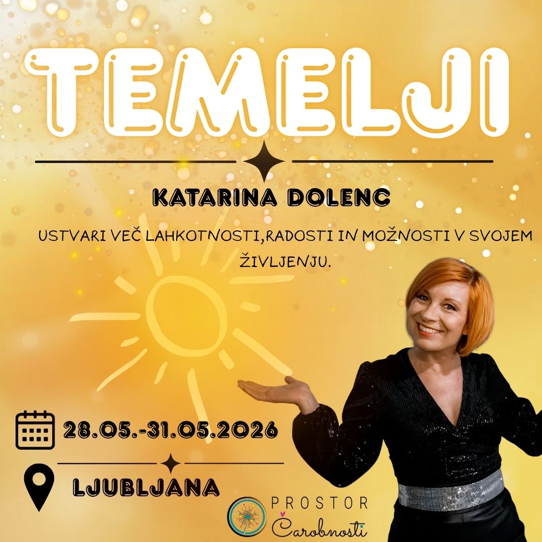Seminar TEMELJI, 28.5. - 31.5. 2026
